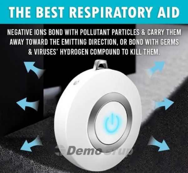 Ionic Portable Air Purifier | Demogrup