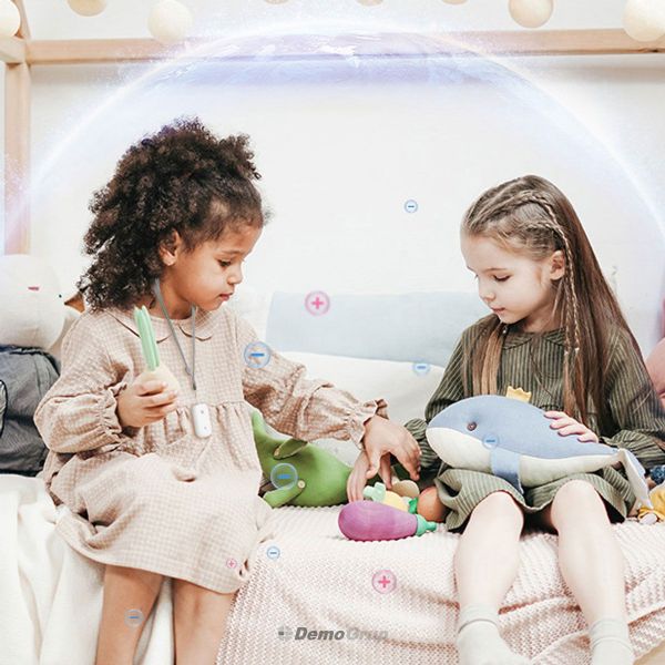 pL-Air USB Giyilebilir Mini Kişisel Hava Temizleyici Kolye | Demogrup